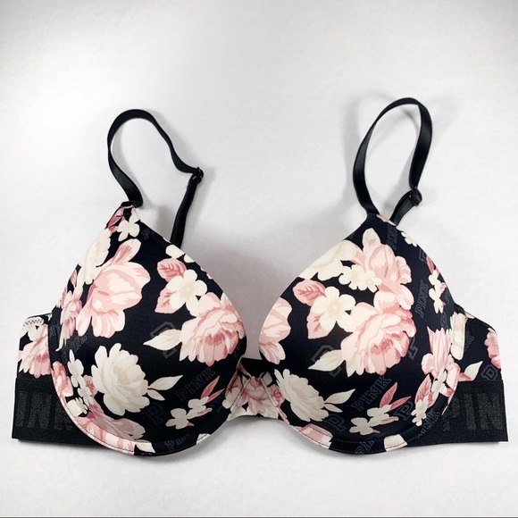 PINK Victoria's Secret Other - NWOT PINK 🌺 Wear Everywhere Push-Up Bra 32C